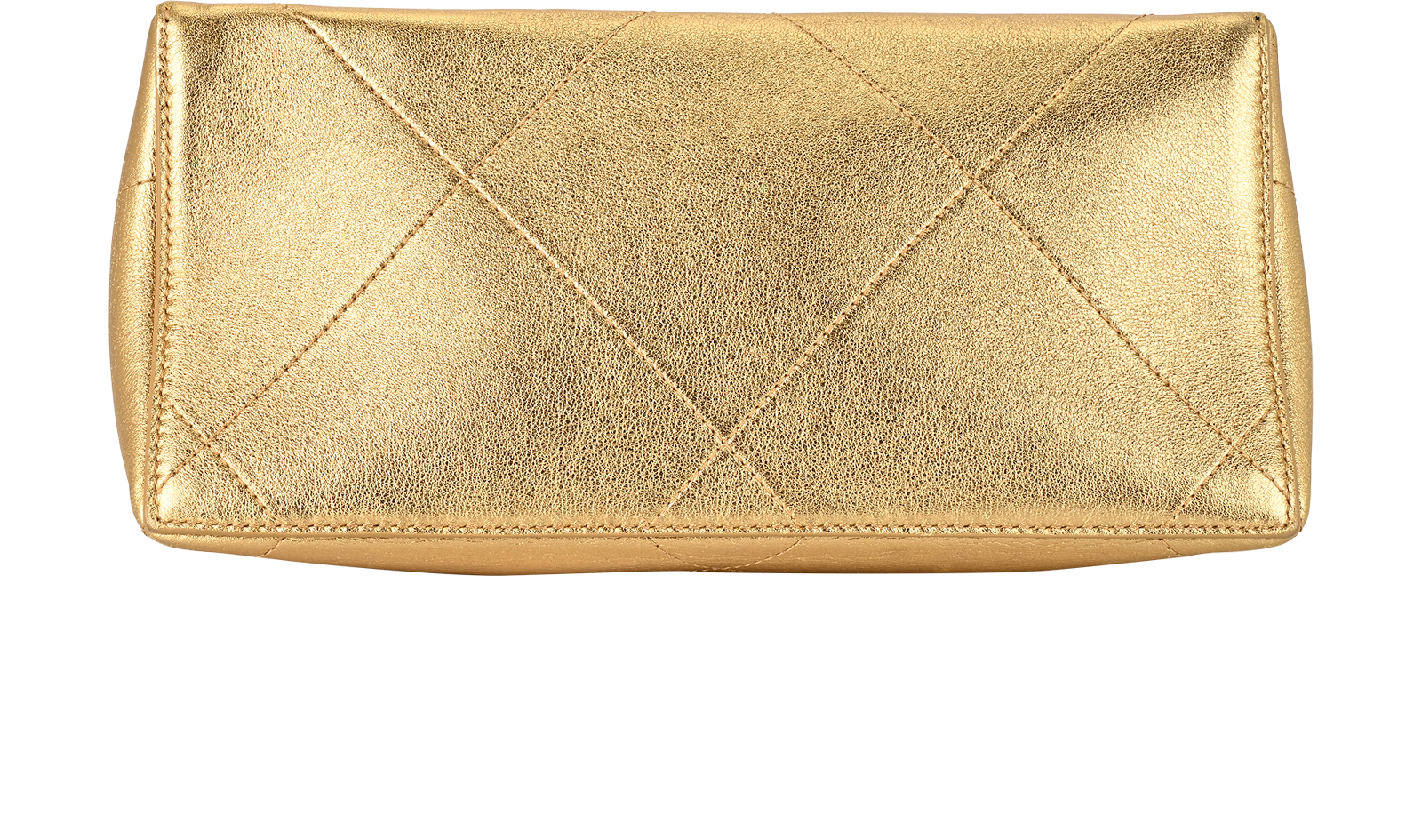 Kiss Lock Frame Shoulder Bag, &pound;1,600, Handbags, Gold, Leather, Top view